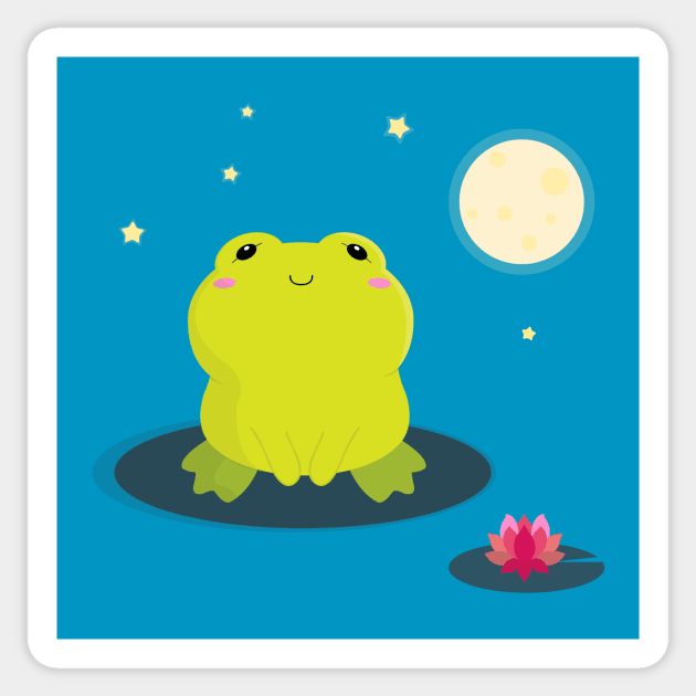 Romantic toad Sticker by Namarqueza